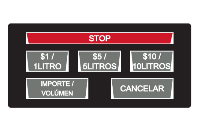 Teclado para Bomba Dresser Wayne Vista
