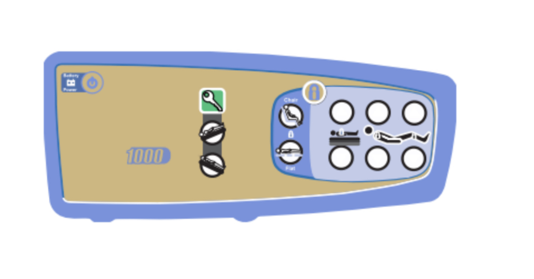 Teclado Hill Rom Care Assist LE