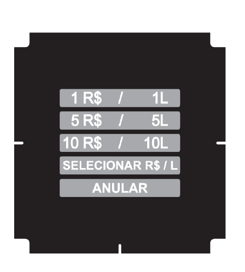 Teclado para Bomba Gilbarco Encore 700