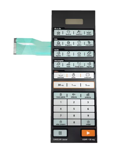Teclado para Microondas Samsung ME83