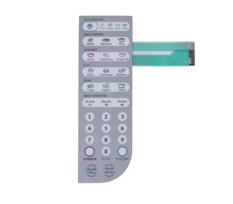 Membrana Teclado Microondas Electrolux Mef41