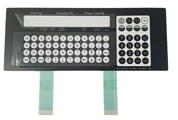 Teclado Balança Toledo Prix 4 Uno