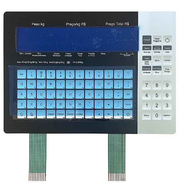 Teclado para Balança Urano Linea