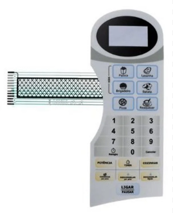 Teclado para Microondas Consul CMS45