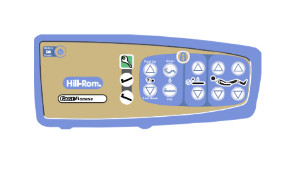 Teclado Hill Rom Care Assist LD