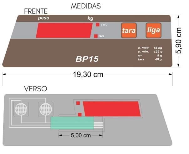 Teclado para Balança Filizola Personal