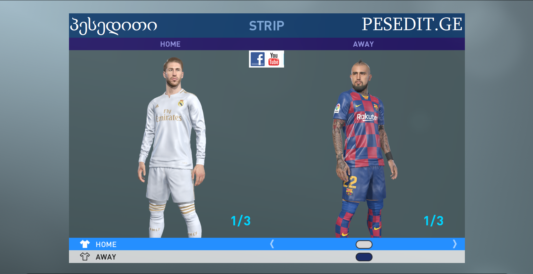 pes 19 PES PROFESSIONALS PATCH 2.0 UP BR 2019/2020 , FACES , KITS ,