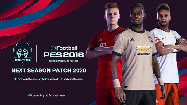 PES 2016 Next Season Patch 2020