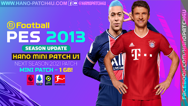 PES 2013 Next Season MINI Patch 2021